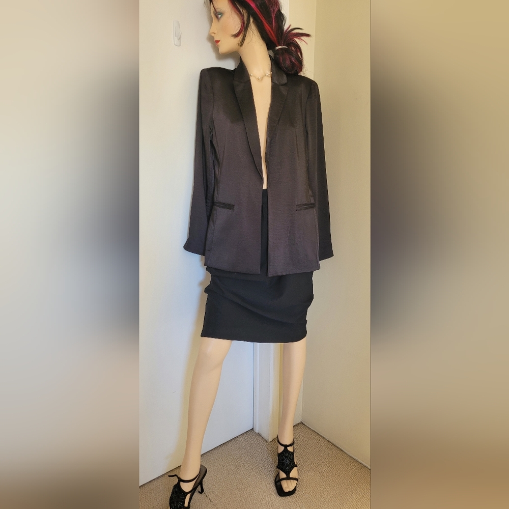 INC Satin Blazer